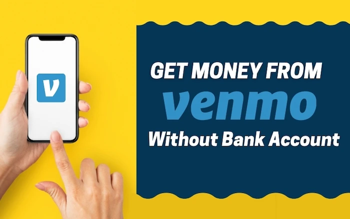 how to get money out of venmo without bank account